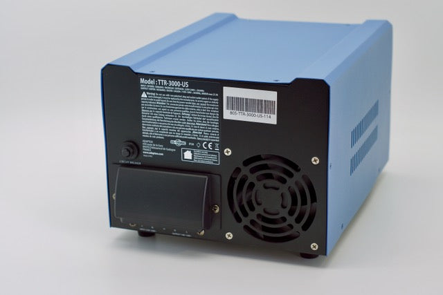 Transformateur pour utiliser des appareils américains consommant jusqu'à 3000 Watts.